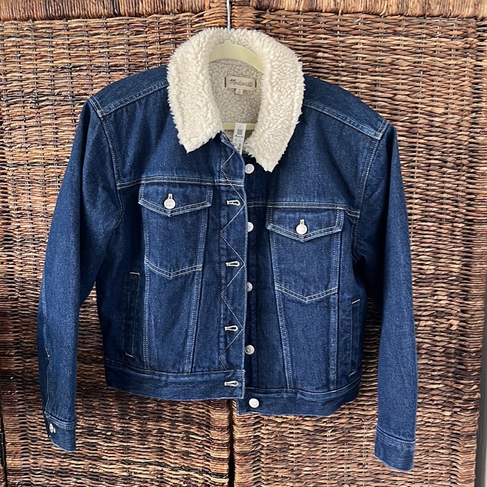 Madewell Sherpa-lined Denim Jacket (BNWT!)